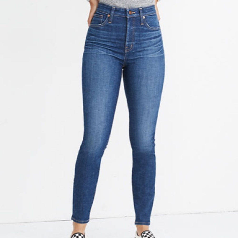 Madewell Curvy High Rise Skinny Jeans